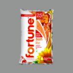 Fortune Sunlite Refined Sunflower Oil 800 g pouch pack for healthy cooking