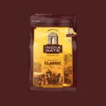 India Gate Classic Basmati Rice 2 kg pack with long aromatic grains for fluffy, non-sticky cooked rice.