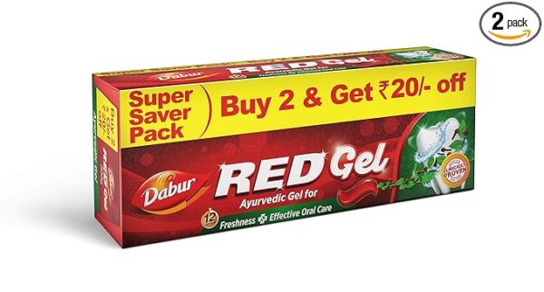 Dabur Red Gel Toothpaste for effective Oral Care