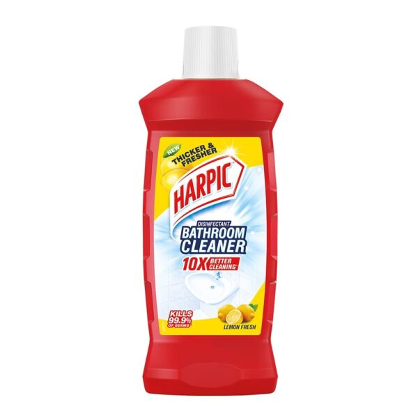 Harpic Disinfectant Liquid Bathroom Cleaner (Floral Bloom) - Pack of 2