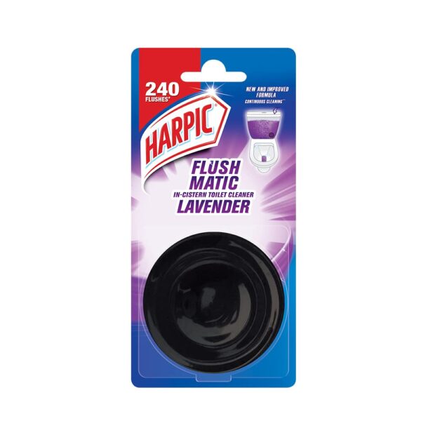 Harpic Flushmatic In-Cistern Toilet Cleaner Block (Citrus)