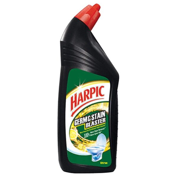 Harpic Germ & Stain Blaster Disinfectant Toilet Cleaner (Citrus) - Pack of 2
